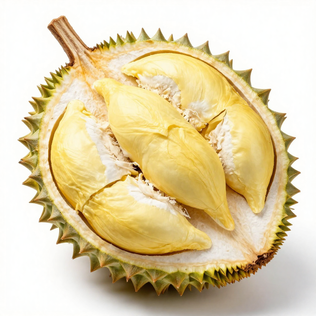 Peeled Durian